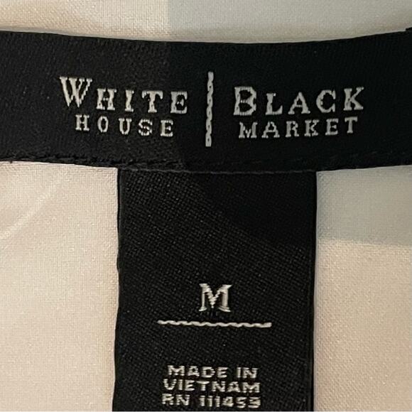 White House Black Market Floral Women's Feminine Blouson Dress NWOT Size M - Picture 10 of 14